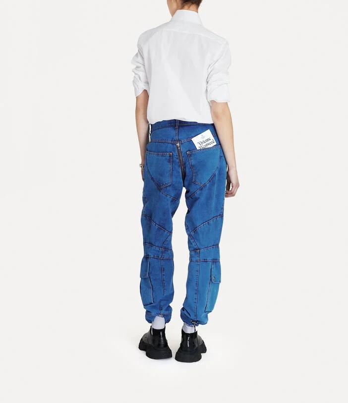 Shop Vivienne Westwood Deconstructed Button-up Shirt In White