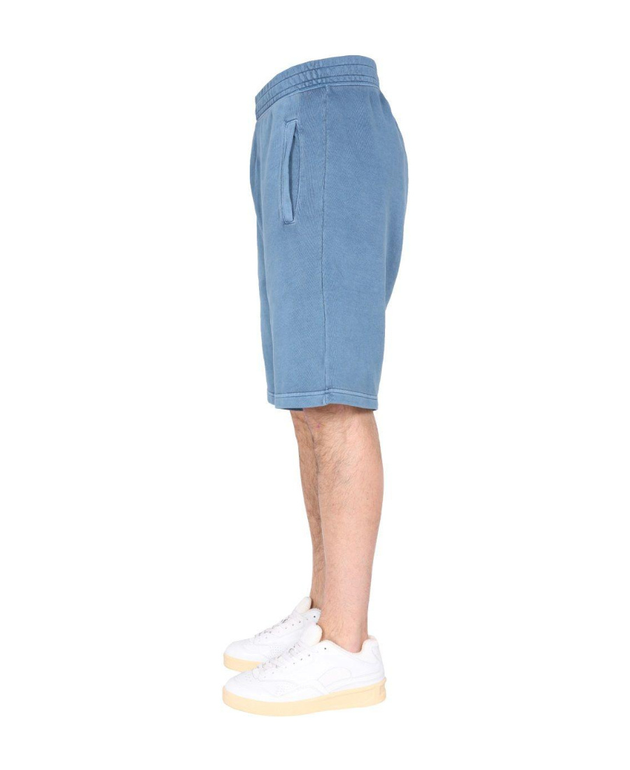 Carhartt Logo Shorts In Blue