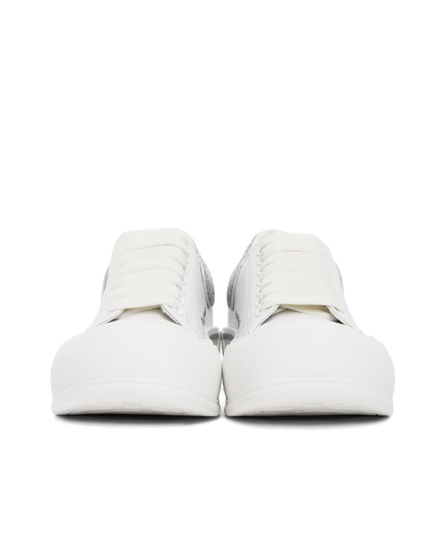 Alexander Mcqueen Oversized Low-top Sneakers In White