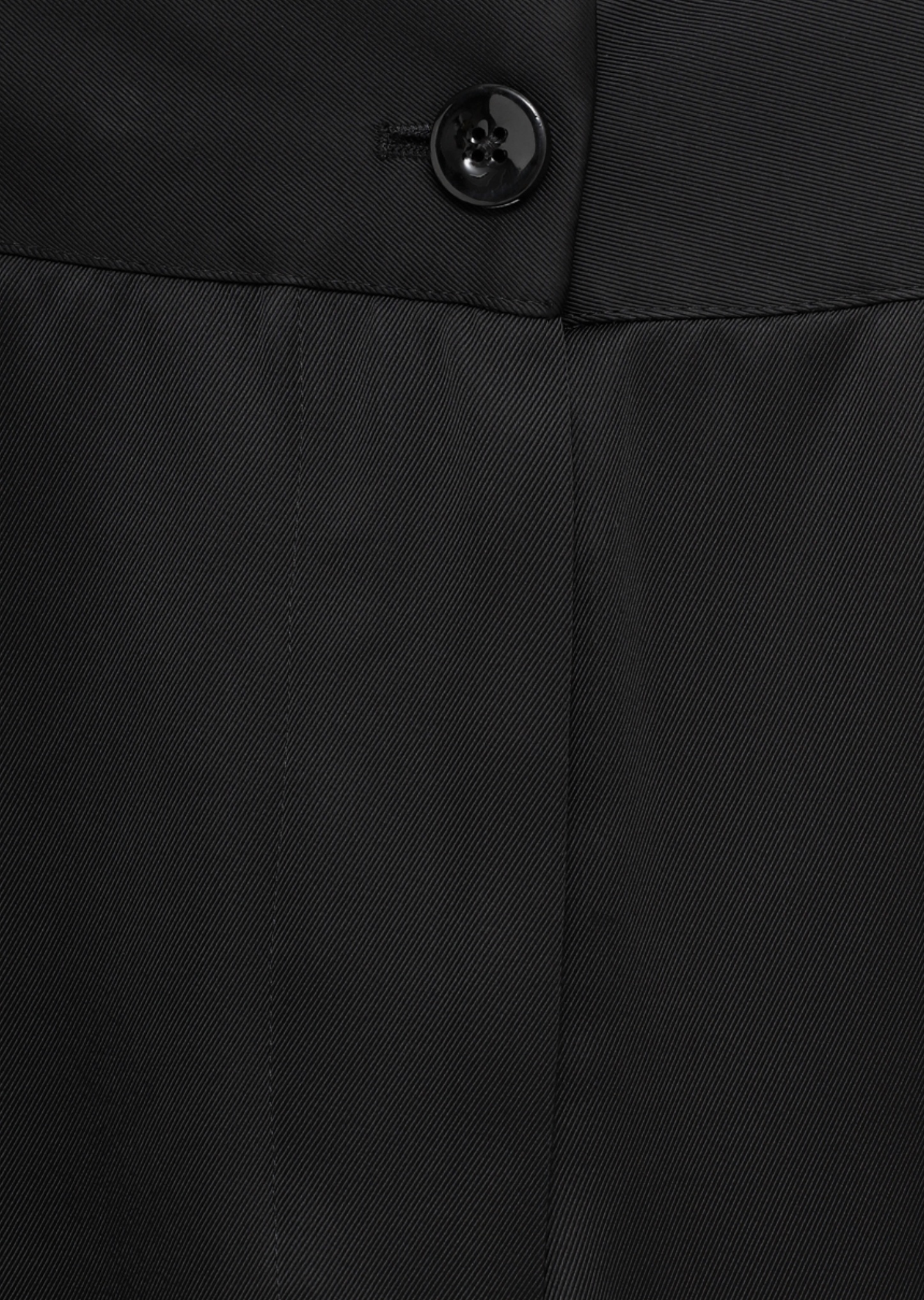 Jil Sander High-waisted Wide-leg Trousers In Black