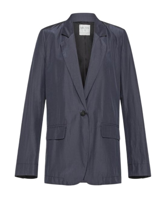 Shop Forte Forte Single-breasted Blazer In Black