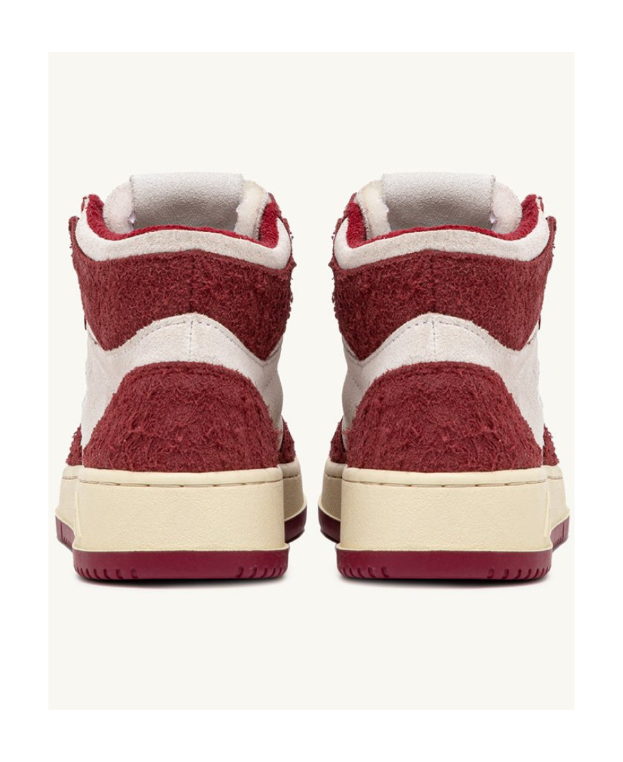 Autry Tie High-top Casual Shoes In Nude