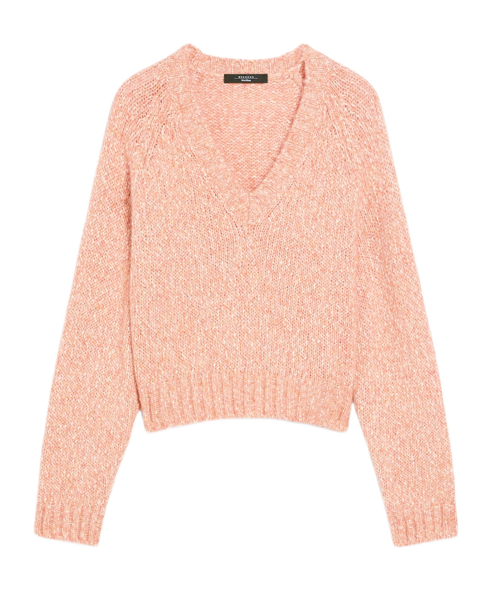 Weekend Max Mara Long Sleeve Sweater In Nude