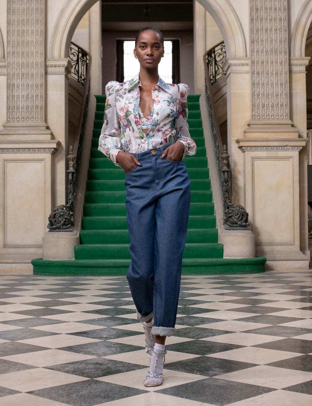 Zimmermann Belt-loop Jeans In Blue