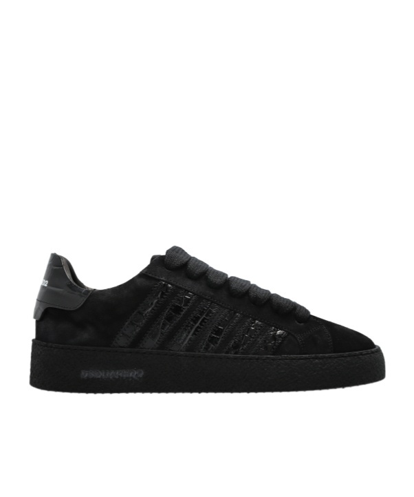 Dsquared2 Panelled Sneakers In Black