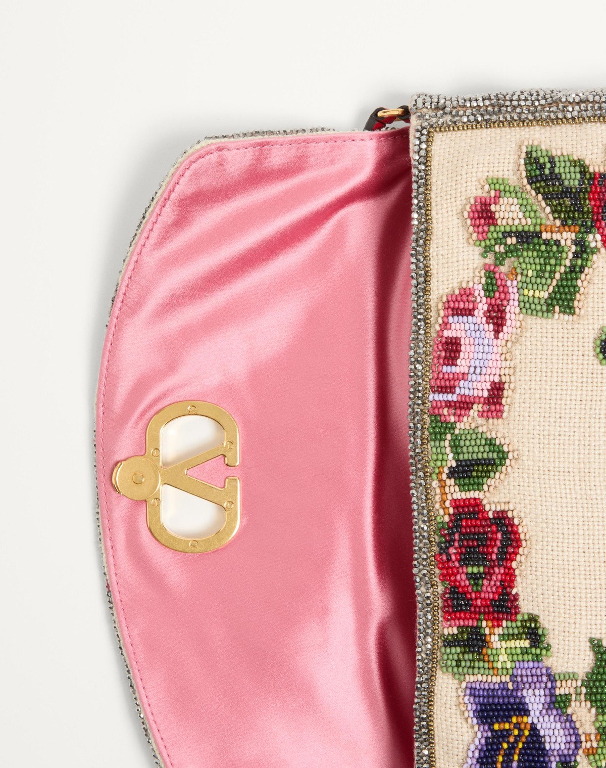 Valentino Garavani Garavani Vain Soft Embroidered Small Shoulder Bag Woman Multicolour Uni