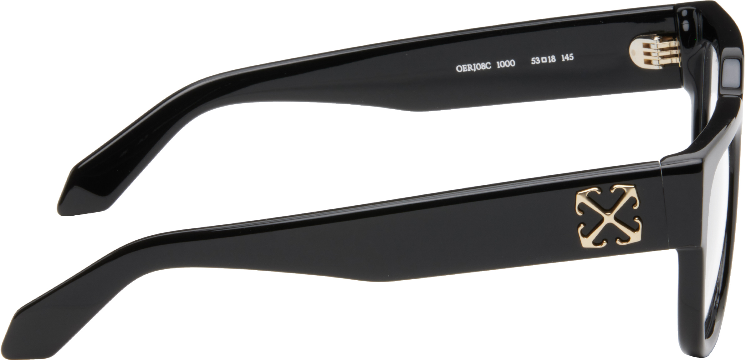 Off-white Style 8c Glasses In Black