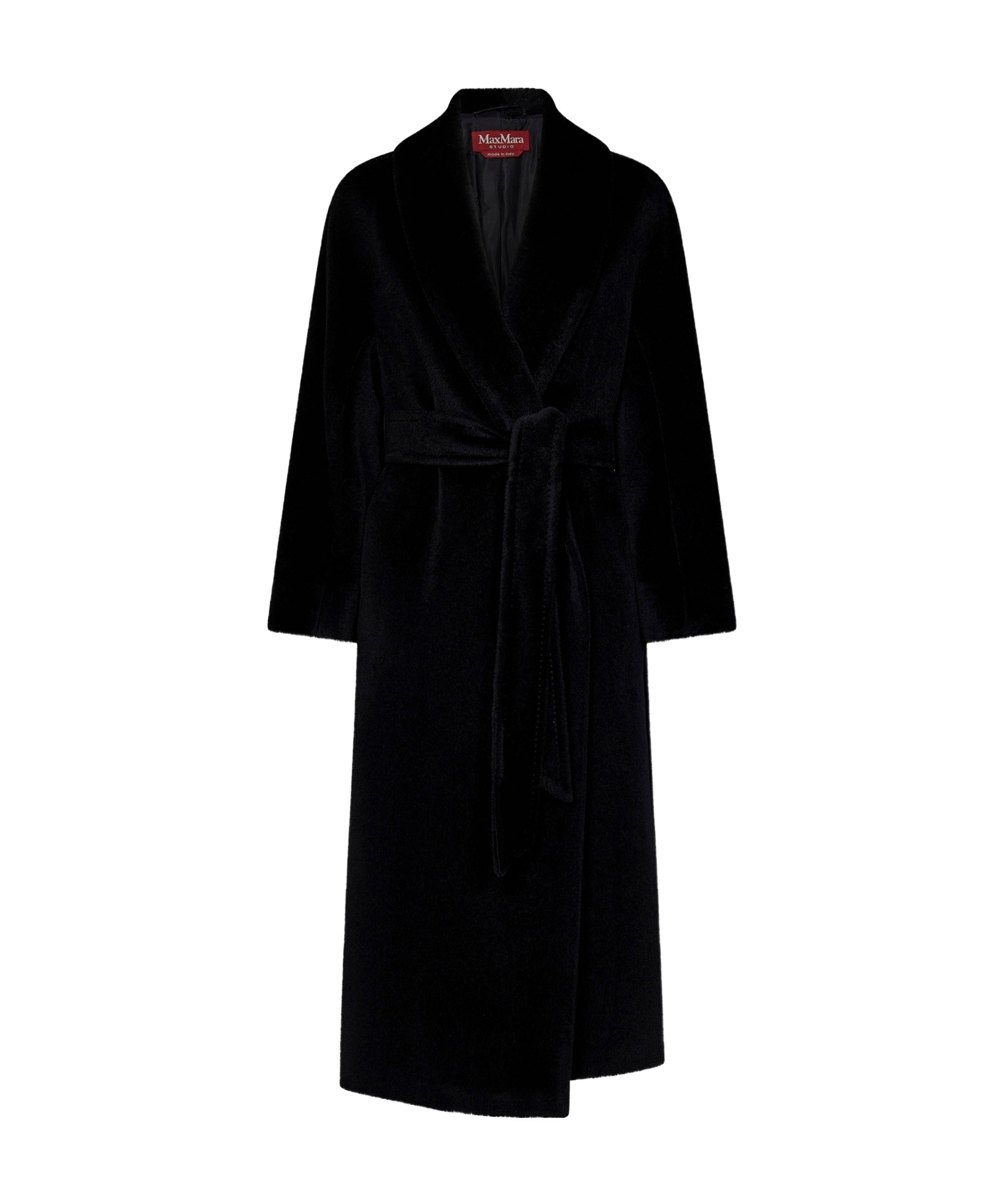 Max Mara Maxmara Studio Usa Coat In Black