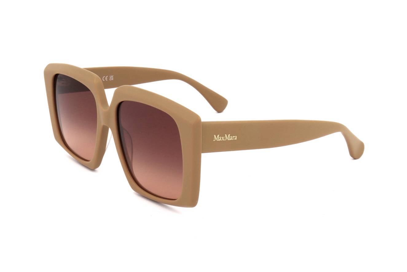 Max Mara Full Frame Sunglasses In Brown