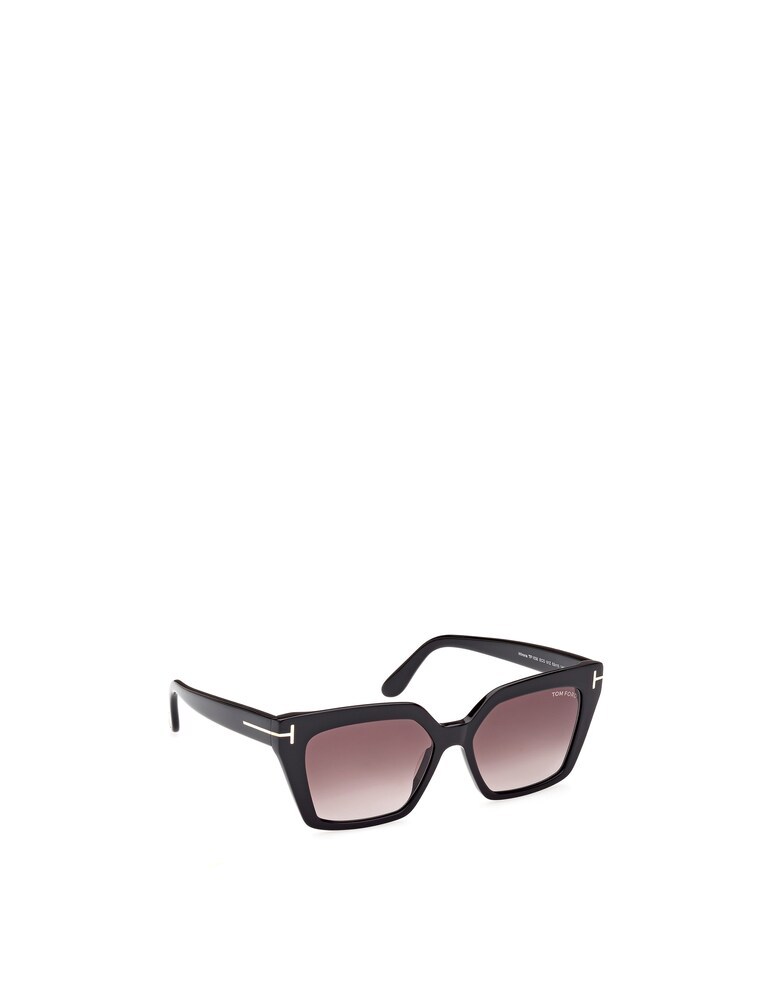 Tom Ford Winona 53mm Gradient Cat Eye Sunglasses In Neutral
