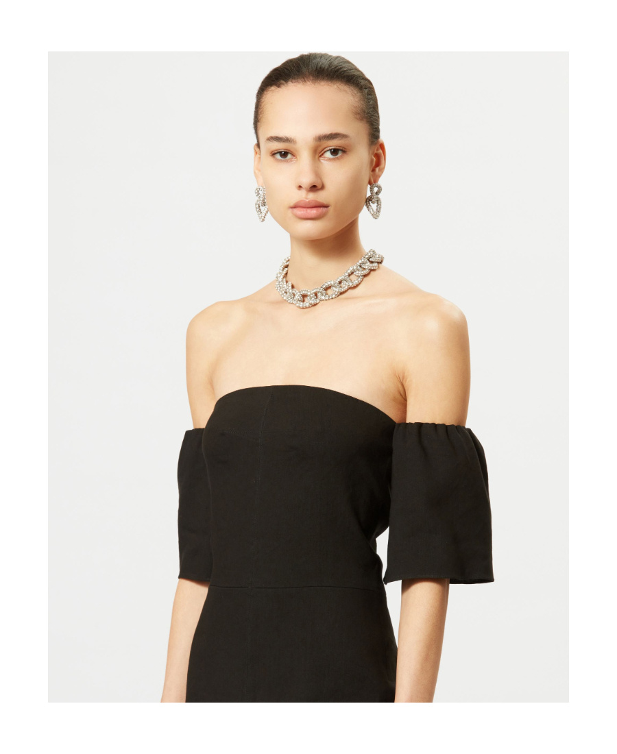 Isabel Marant A Shoulder-length Dress In Black