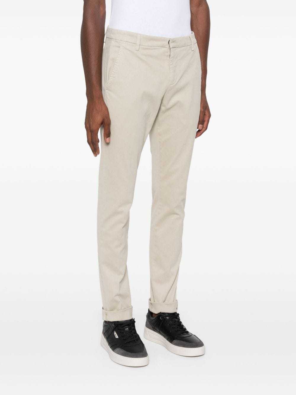 Dondup Belt-loop Casual Pants In Nude