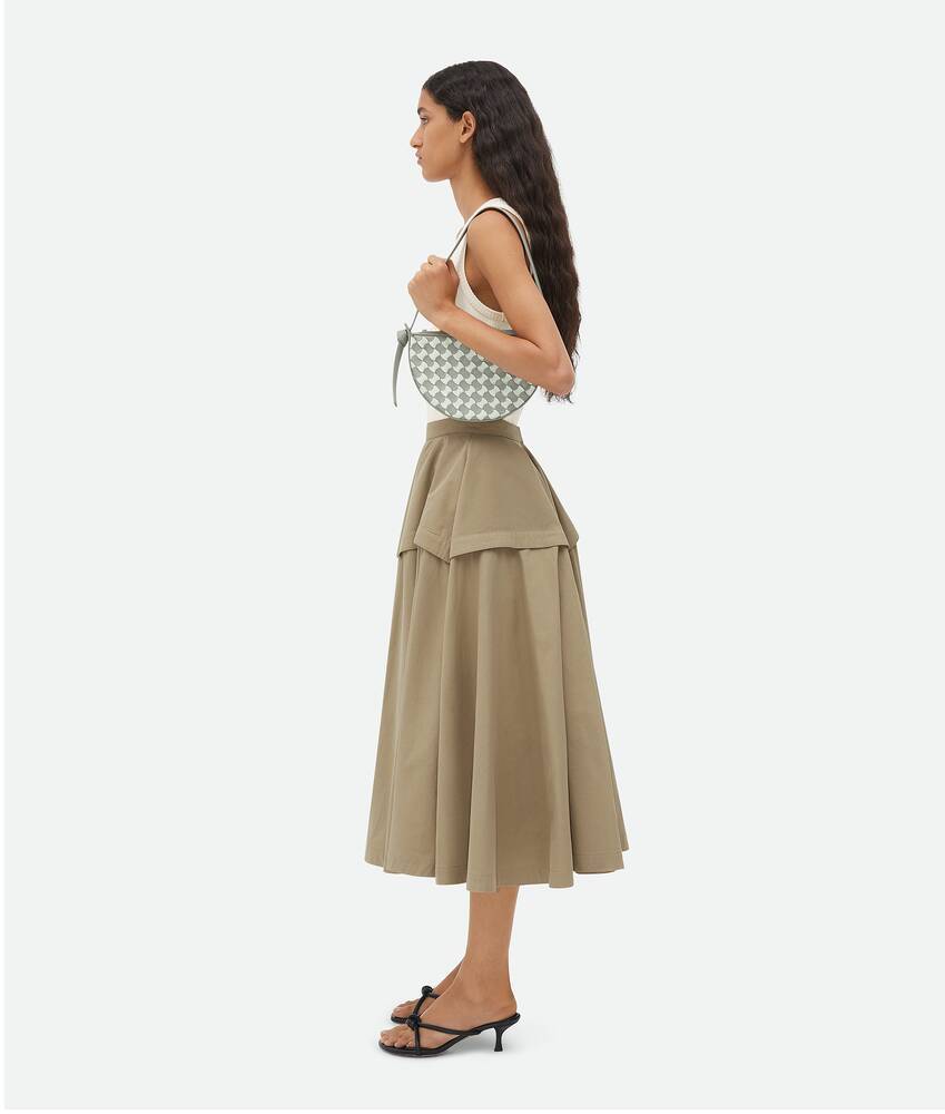 Bottega Veneta Mini Sunrise In Gray