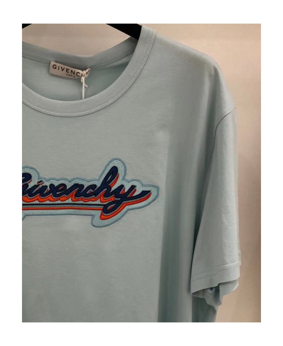 Givenchy Embroidered Logo T-shirt In White