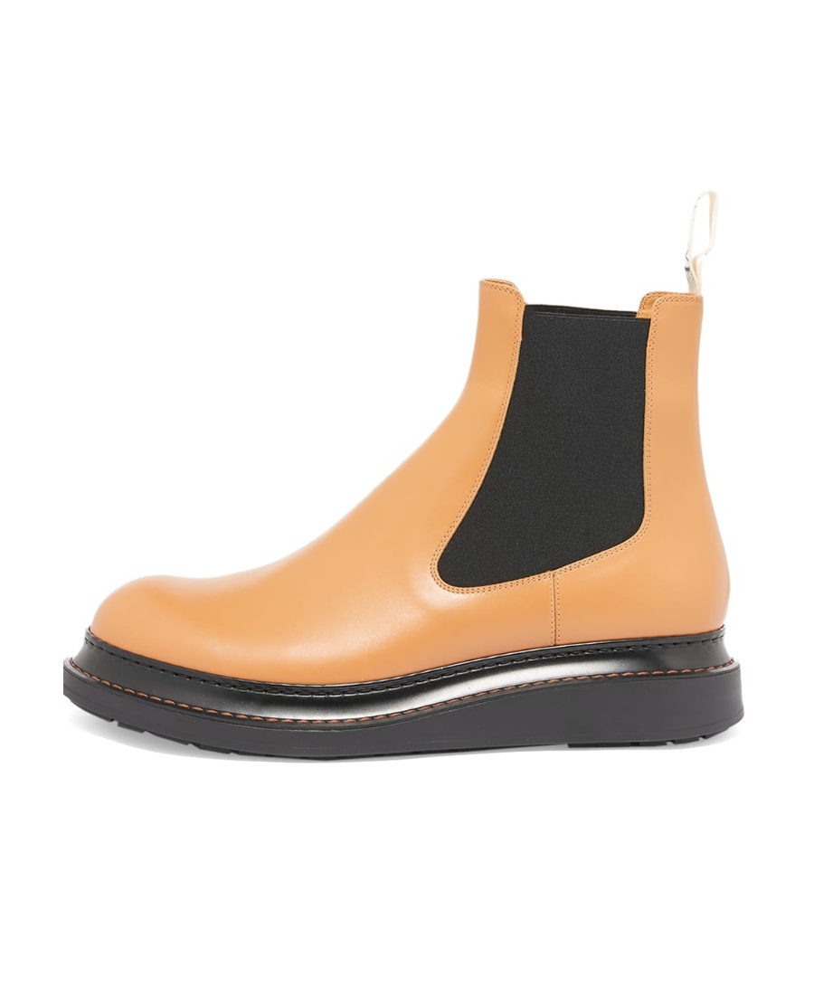 Loewe Logo Chelsea Boots In Black