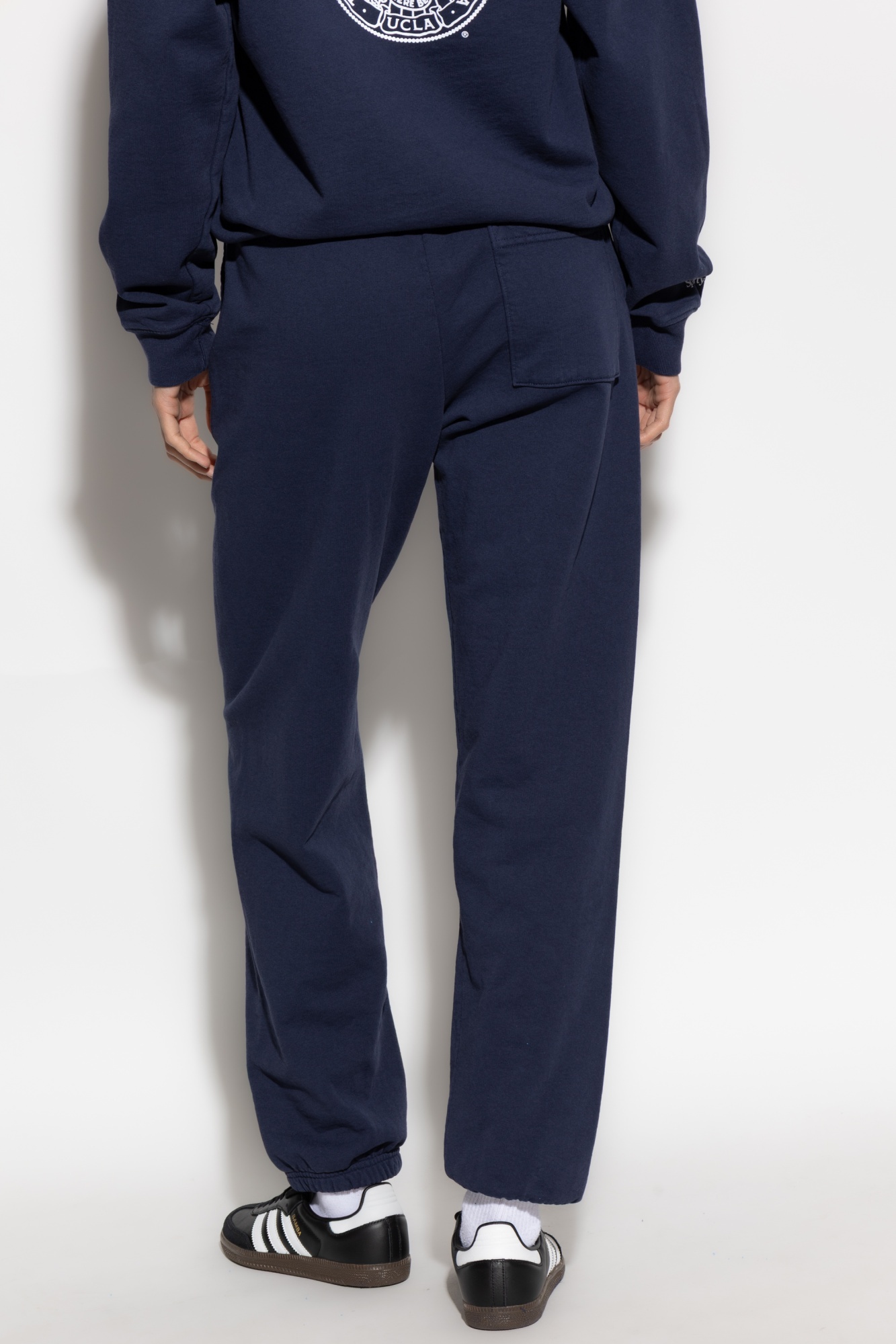 Sporty And Rich Logo Printed Tapered-leg Sweatpants