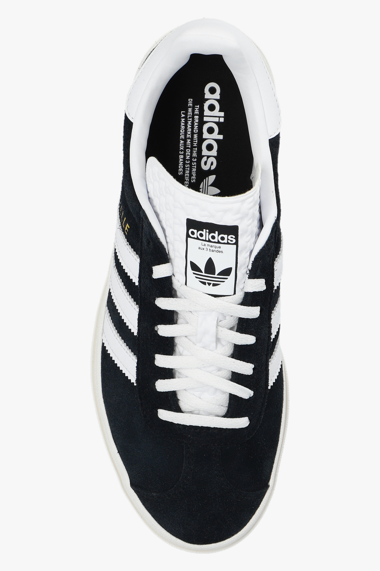 Adidas Originals Gazelle Bold Platform Sneakers In White