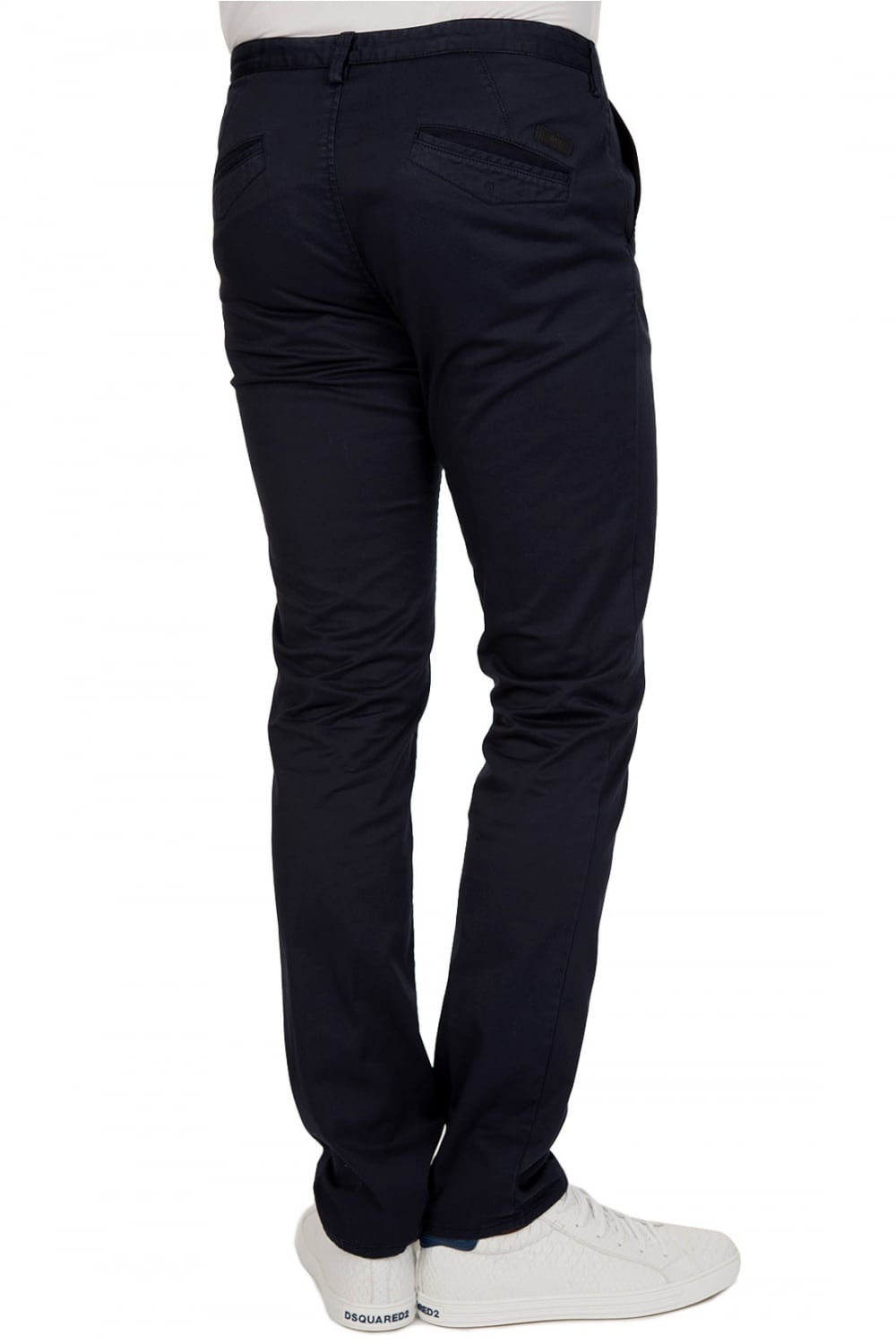 HUGO BOSS LOGO DETAILS CASUAL PANTS