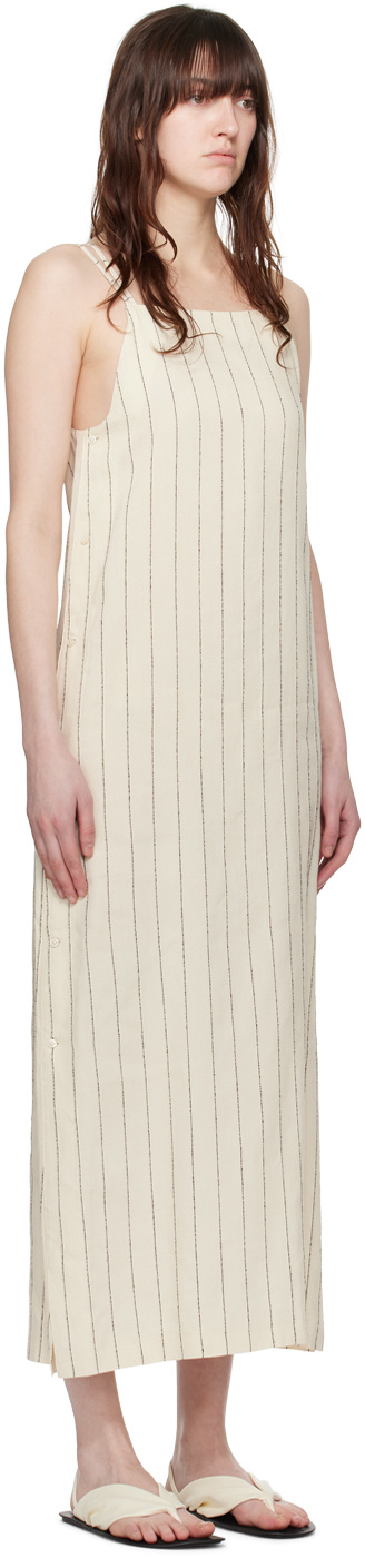 LOULOU STUDIO STRIPED DRESS 