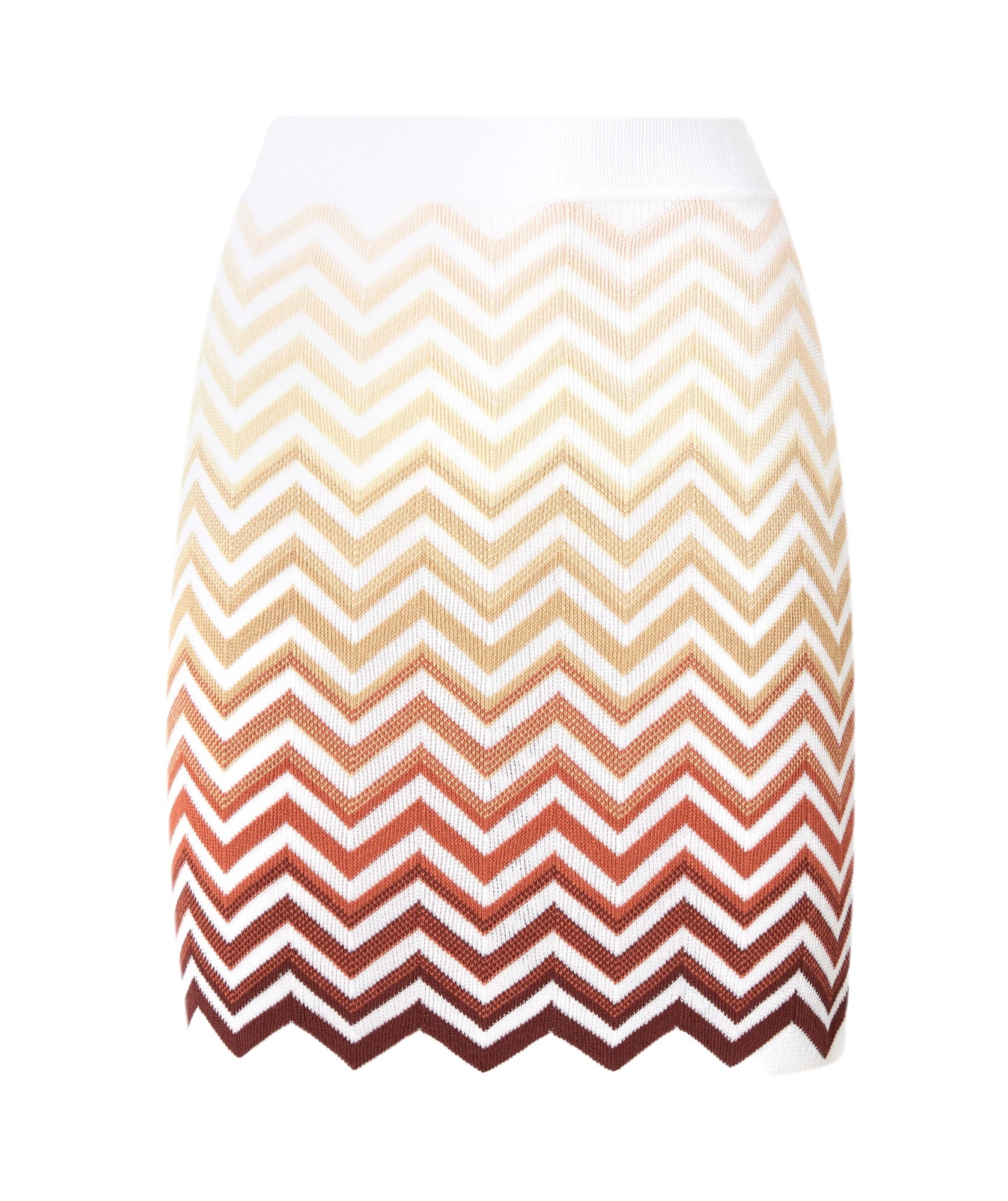 Missoni Zigzag Mini Skirt In Multi-color