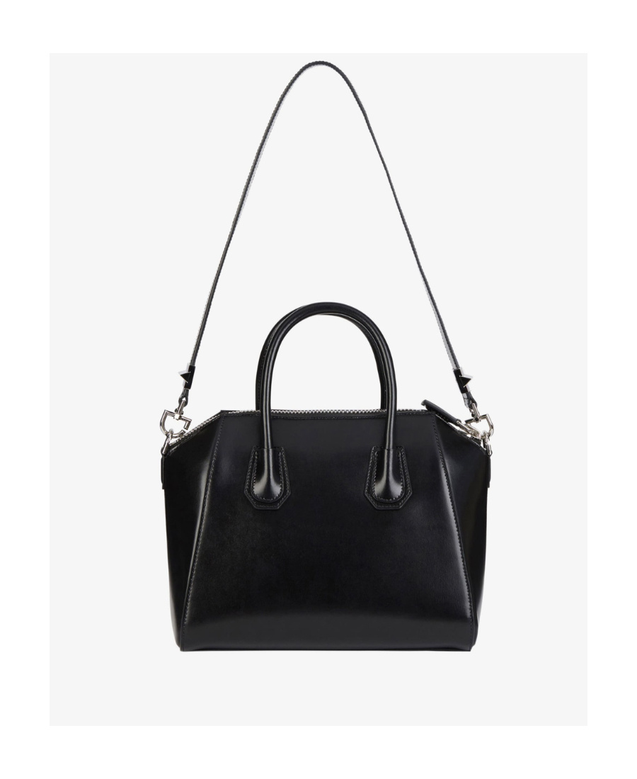 Givenchy Calf Leather Antigona Small Bag Handbag In Black