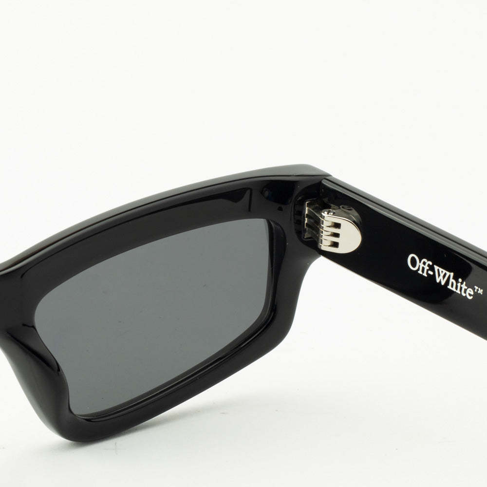 Off-white Full Frame Sunglasses In Gray