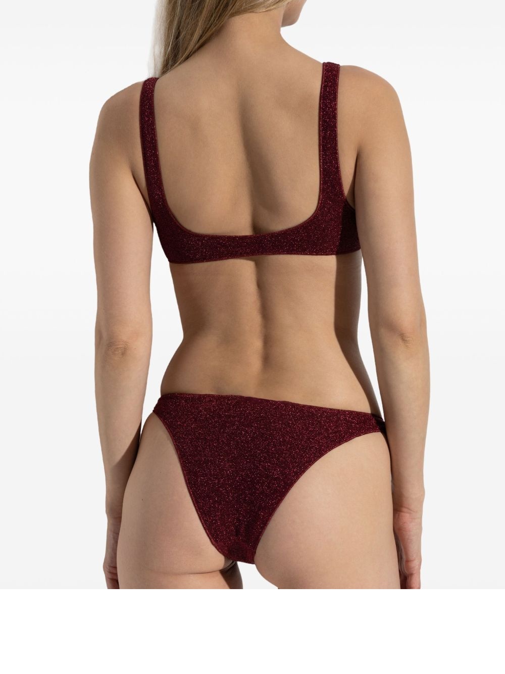 Oseree Two-piece Swimsuit In Brown
