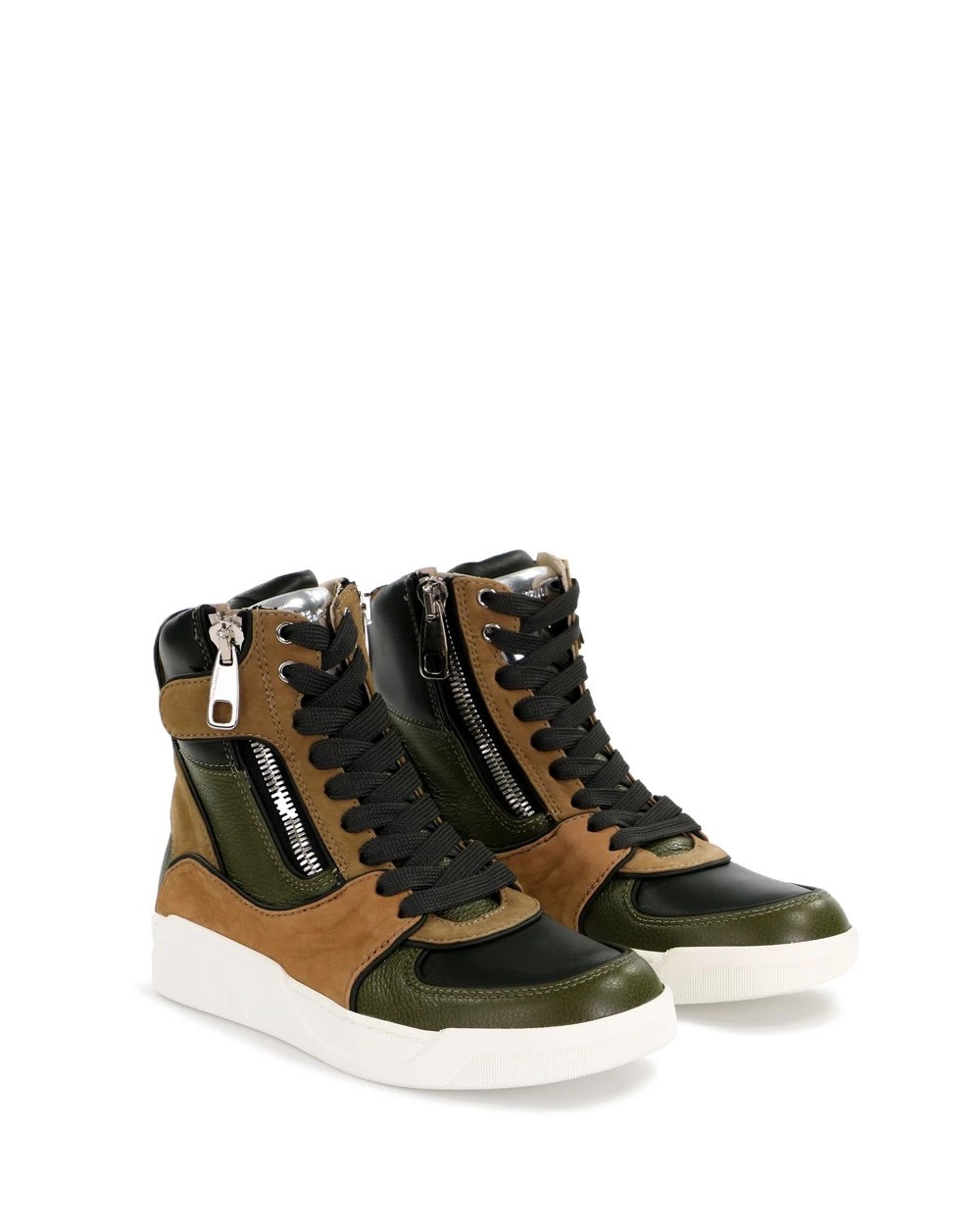 Dolce & Gabbana High-top Leisure Sneakers In Black