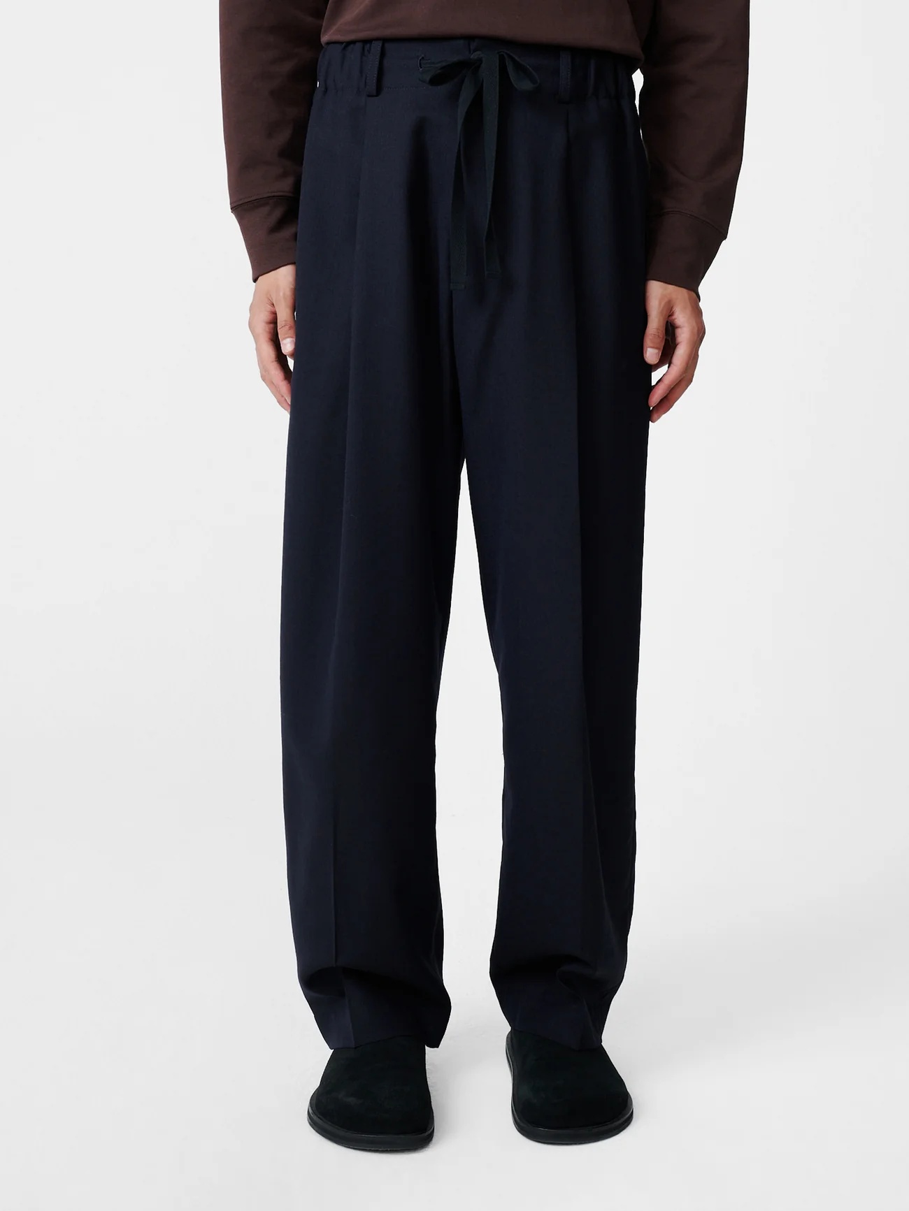 Studio Nicholson Wool Pant In Black