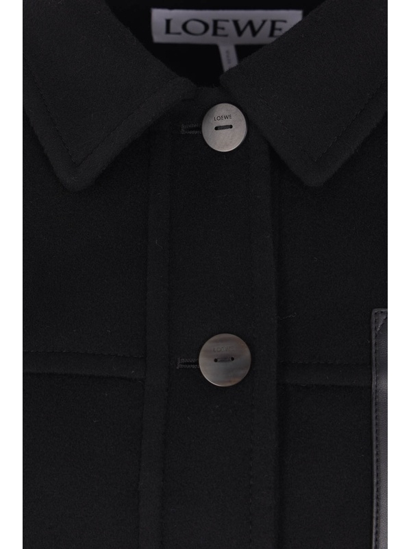 Loewe Long Sleeve Jacket In Black