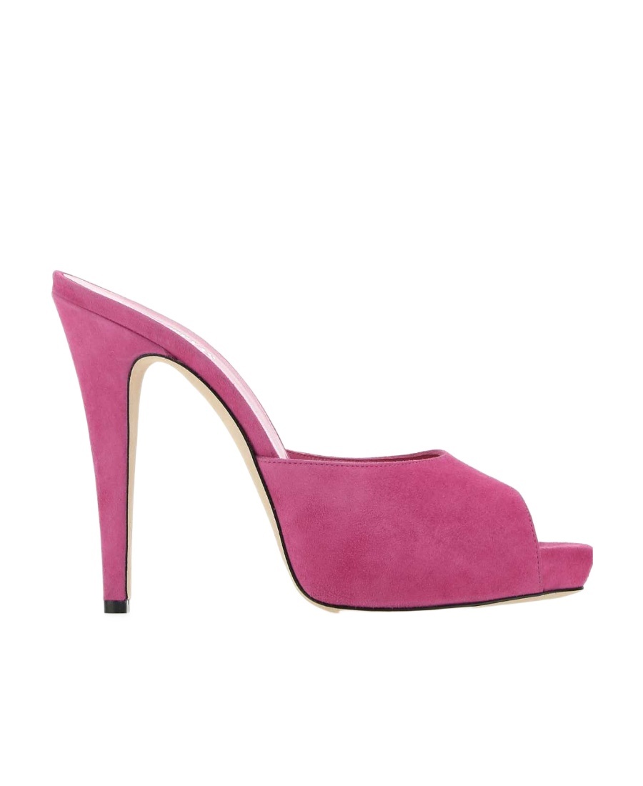 Paris Texas Open Toe High Heel Sandals In Pink