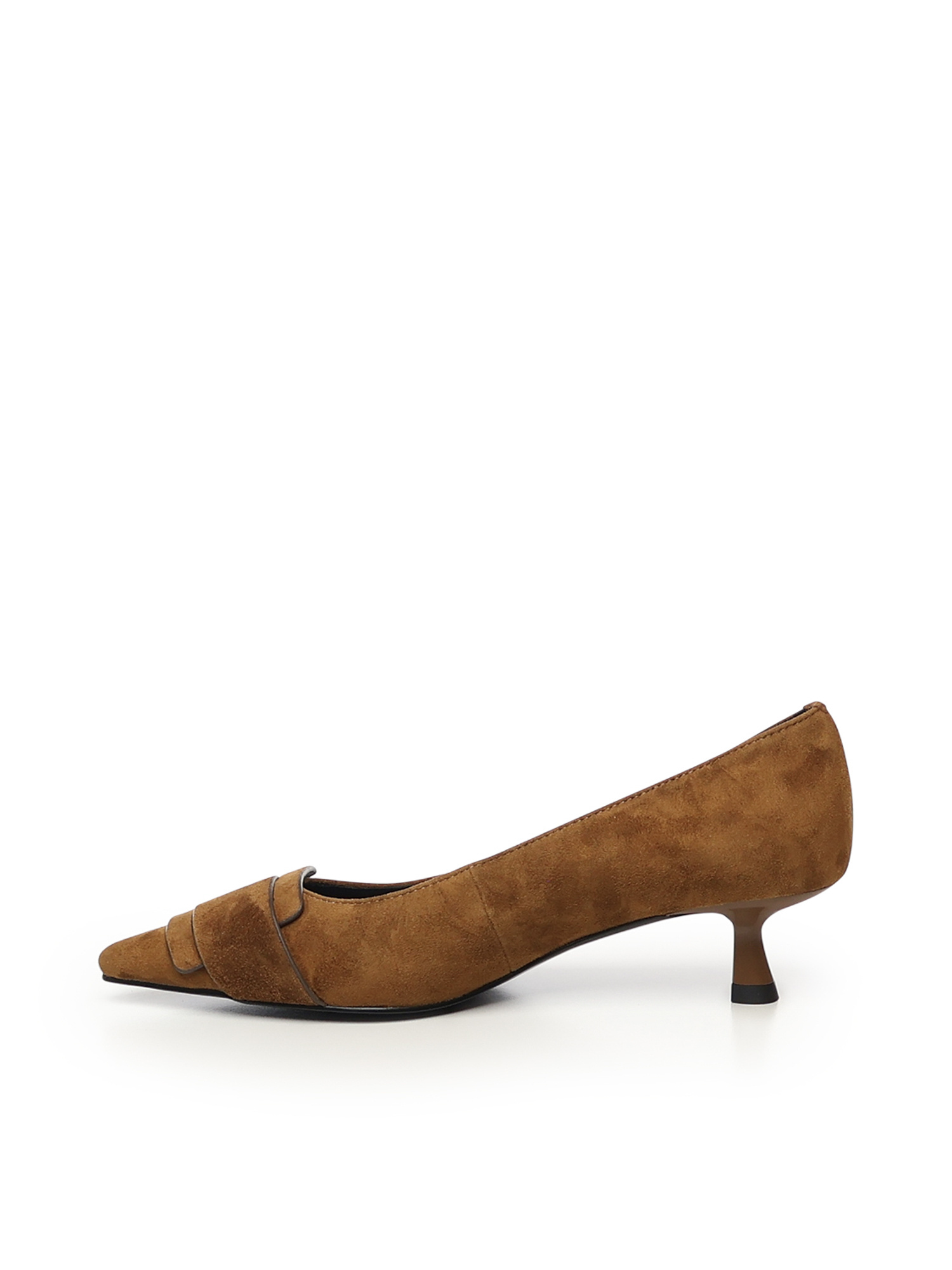 Bibi Lou Suede High Heels In Brown
