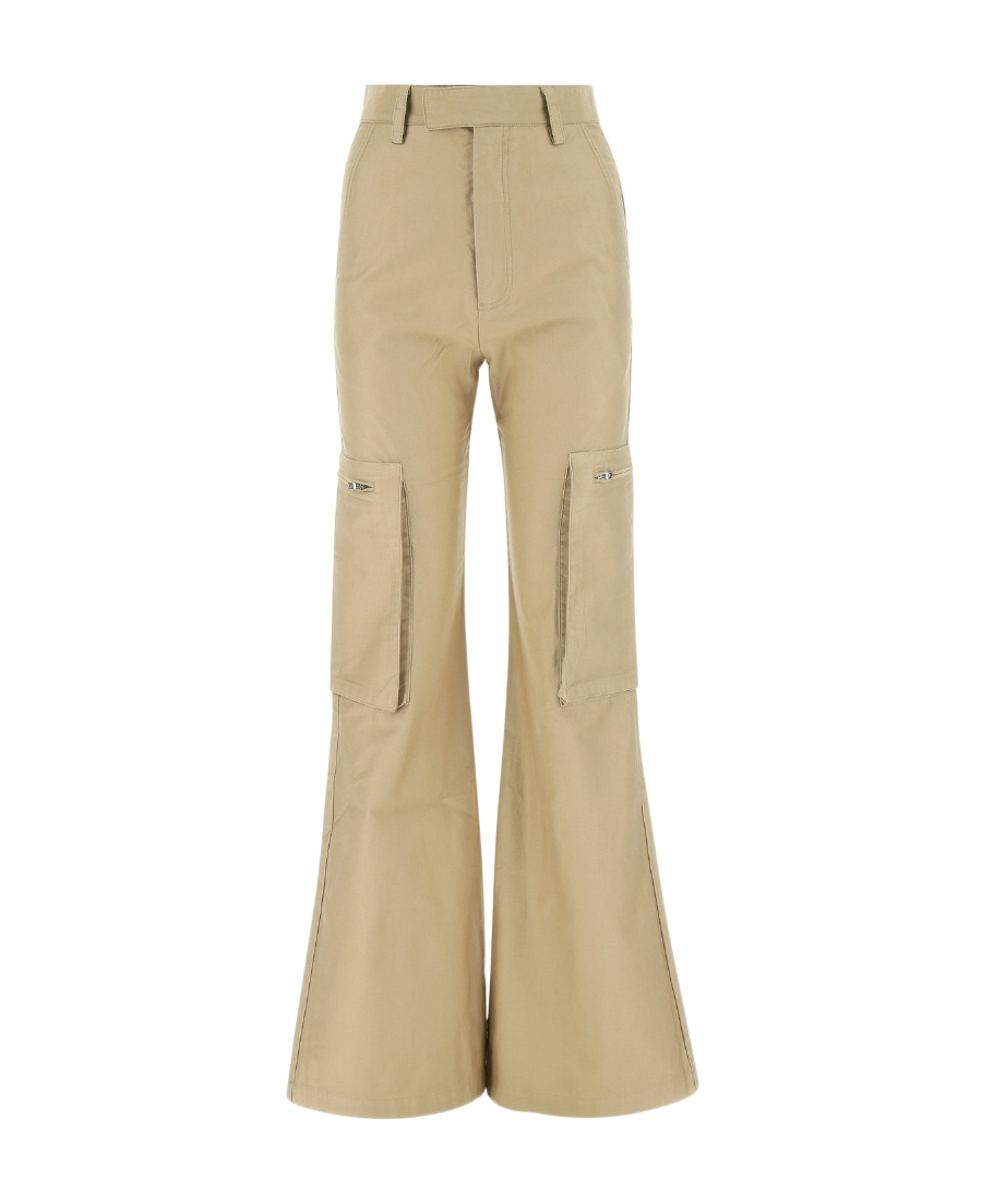 Amiri Beige Cotton Blend Pant In Nude