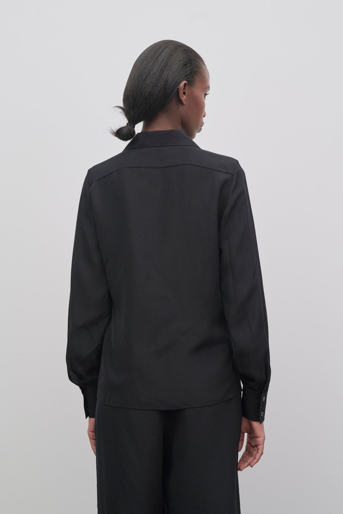 The Row Baltica Buttoned Shirt In Black