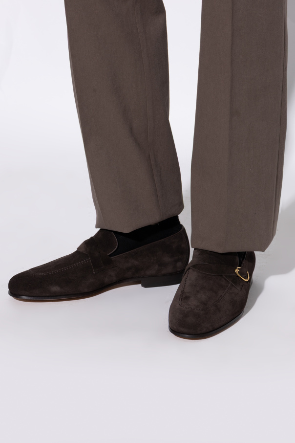 Tom Ford Slip-on Loafers In Brown