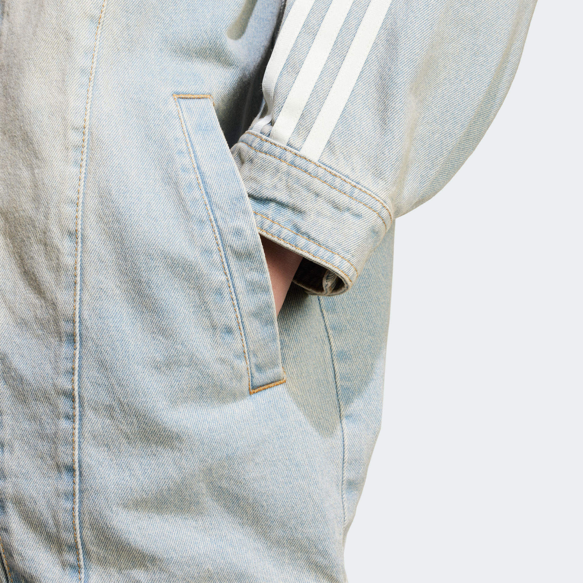 ADIDAS ORIGINALS DENIM SHIRT JACKET