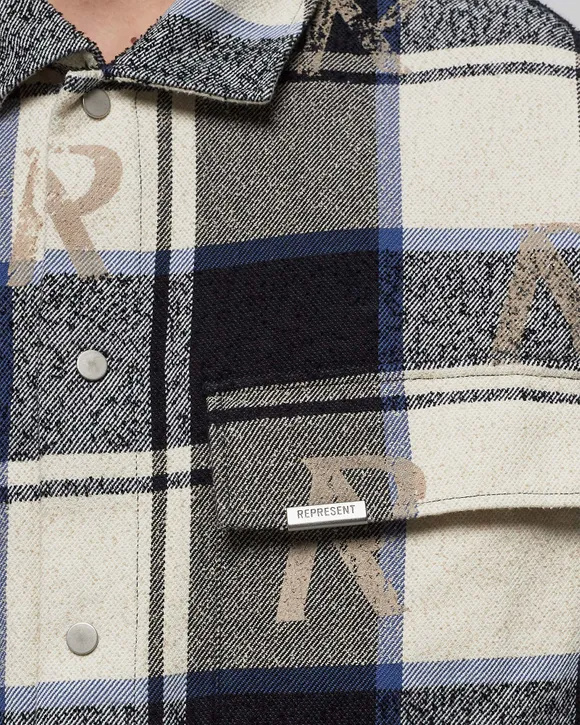 Represent Long-sleeved Shirt In Gray