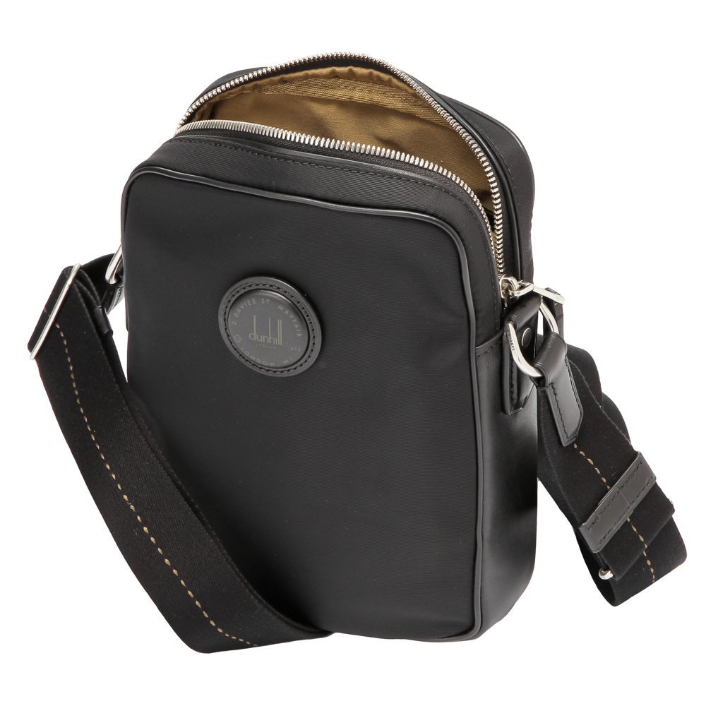 DUNHILL LOGO SHOULDER BAG