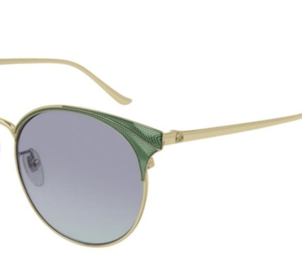 Gucci Logo Details Sunglasses In Gray