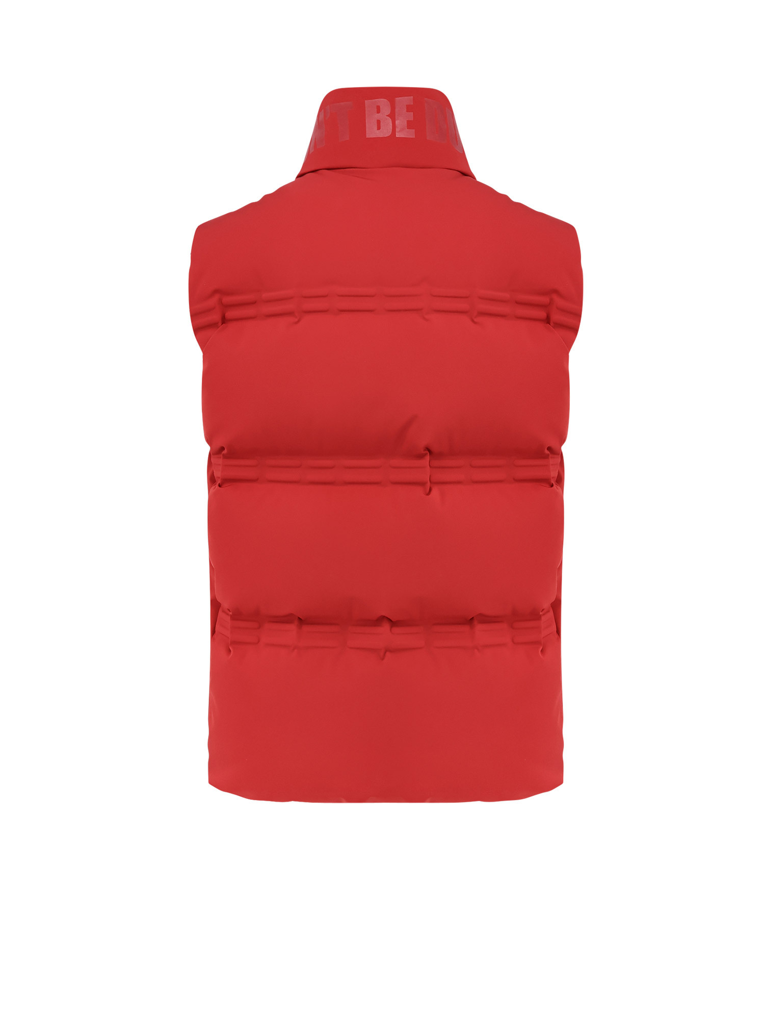Moncler Sleeveless Down Vest In Red