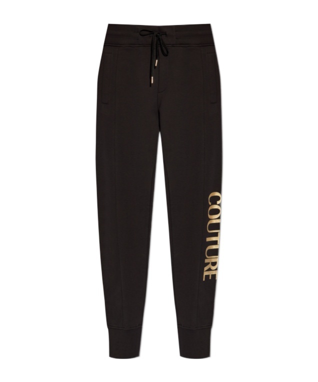 Versace Jeans Drawstring Sweatpants In Black