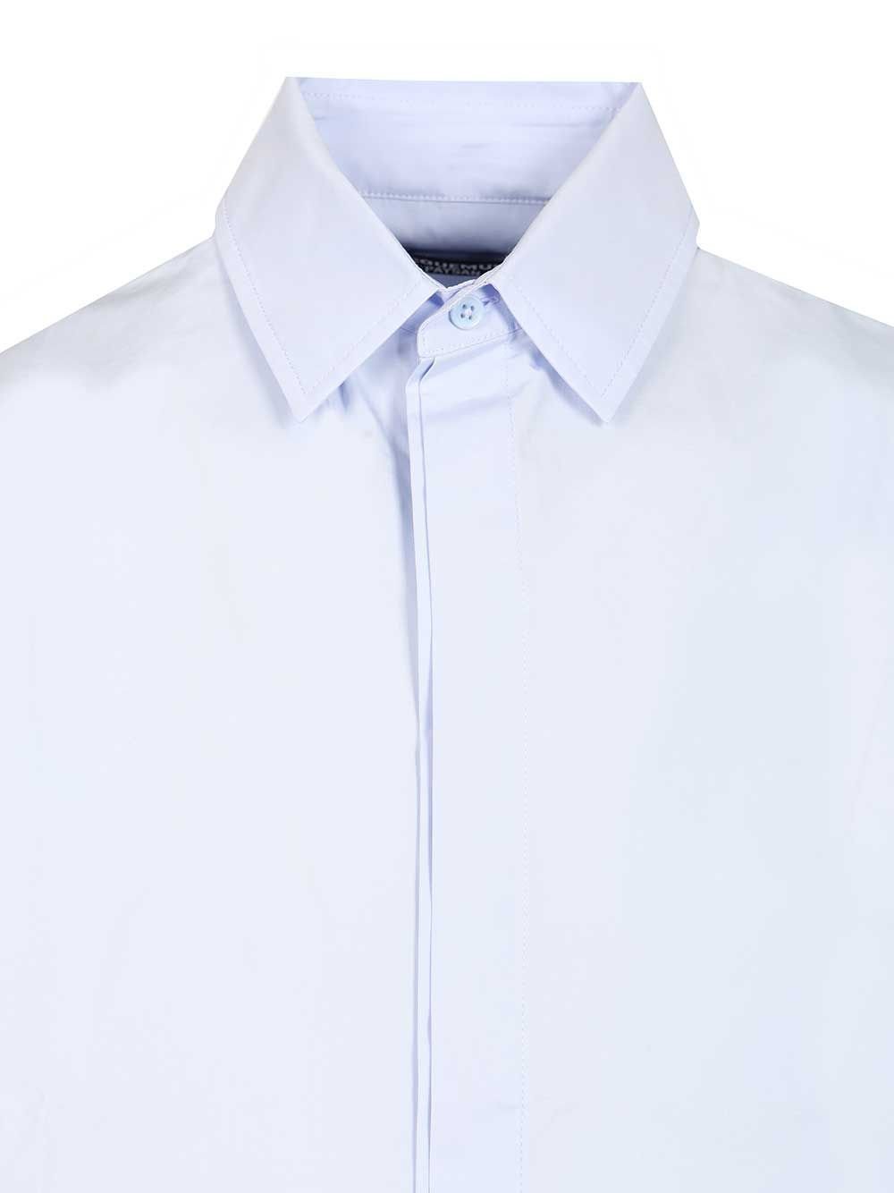 Jacquemus Long Sleeve Shirt In Blue