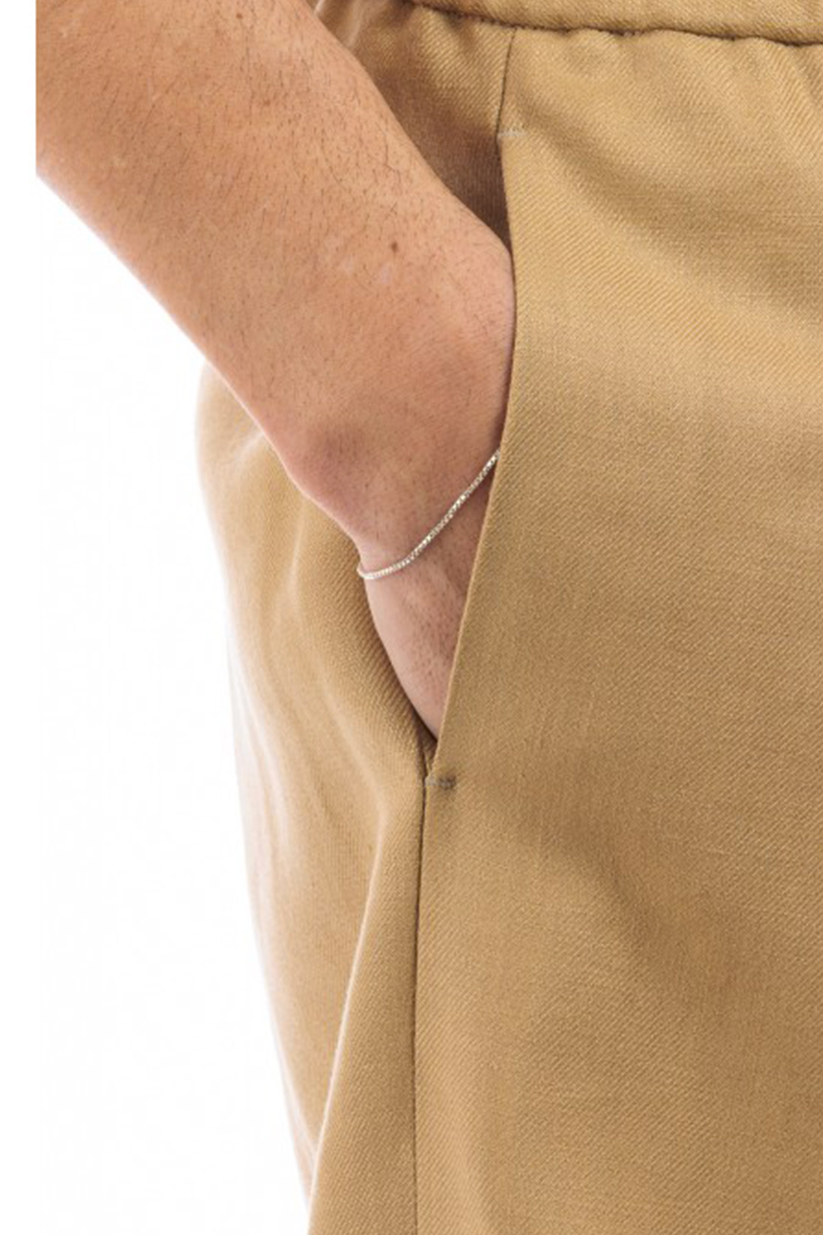 Shop Tagliatore Belt-loop Casual Pants In Brown