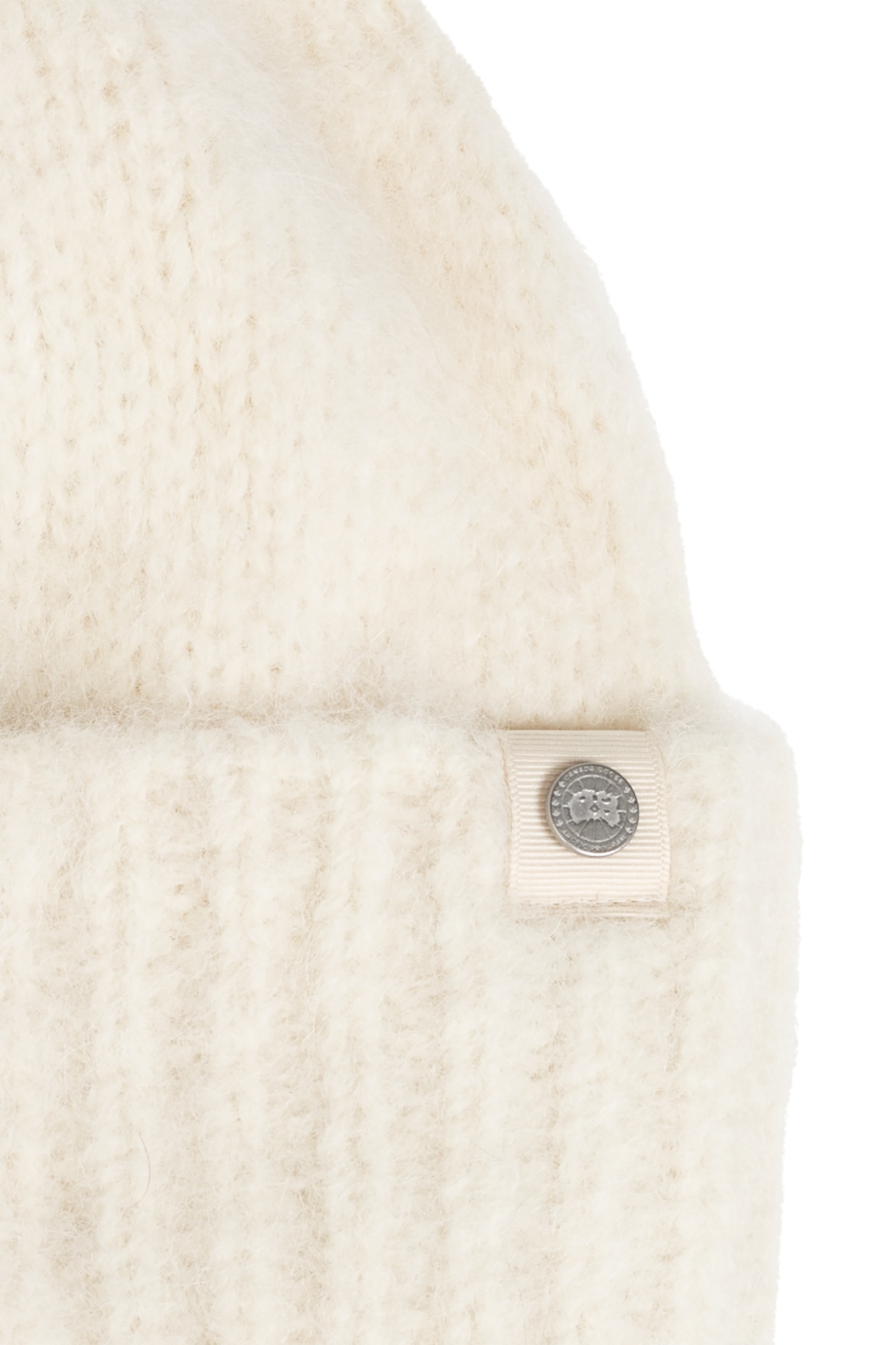 Canada Goose Logo Hat In White