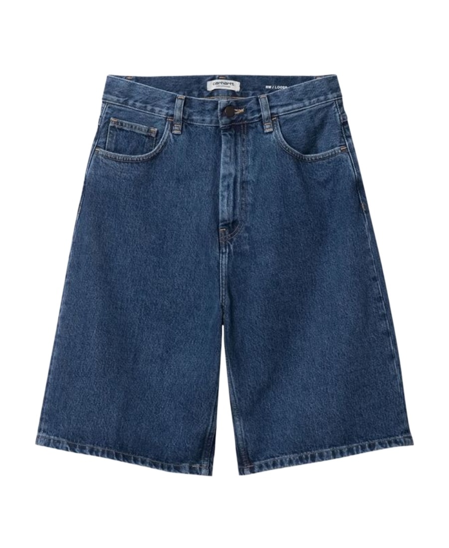 Carhartt Brandon Denim Bermuda Shorts In Blue