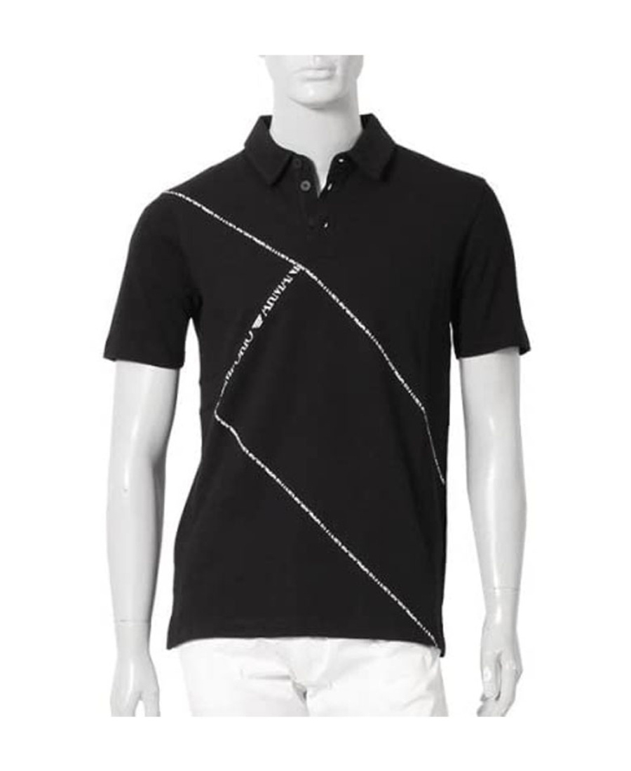 EMPORIO ARMANI LOGO DETAILS POLO SHIRT
