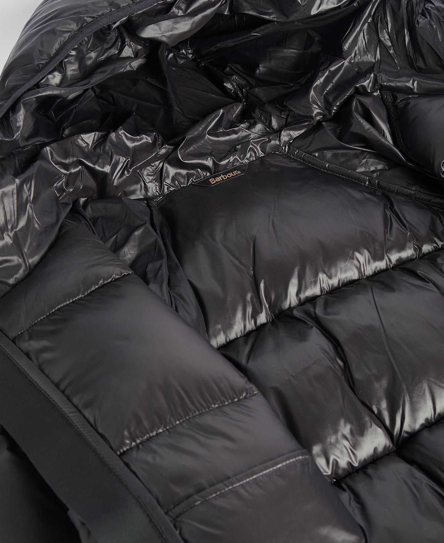 Shop Barbour Hoxton Quilted Padded Jacket In Black
