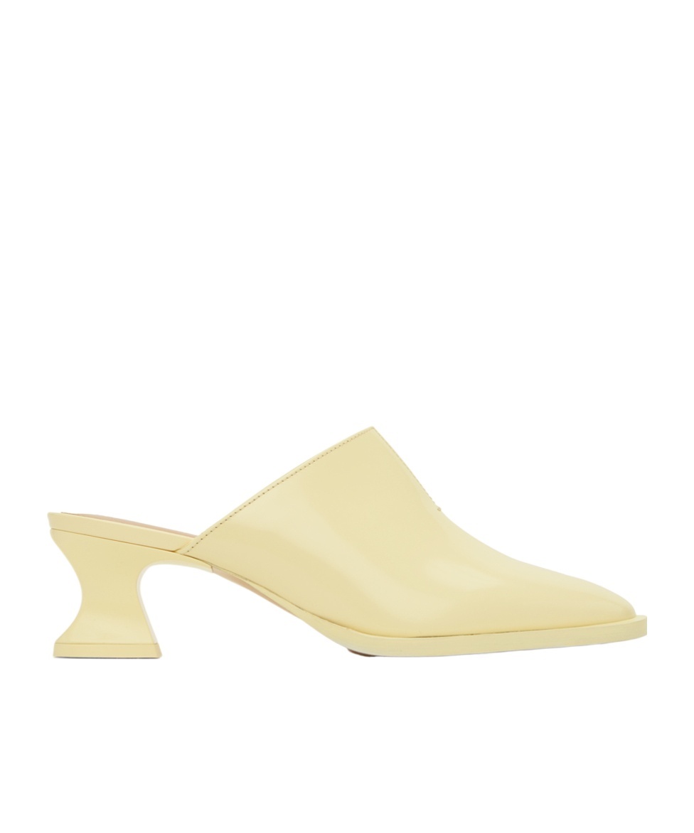 Bottega Veneta Open-heel Muller Shoes In Nude