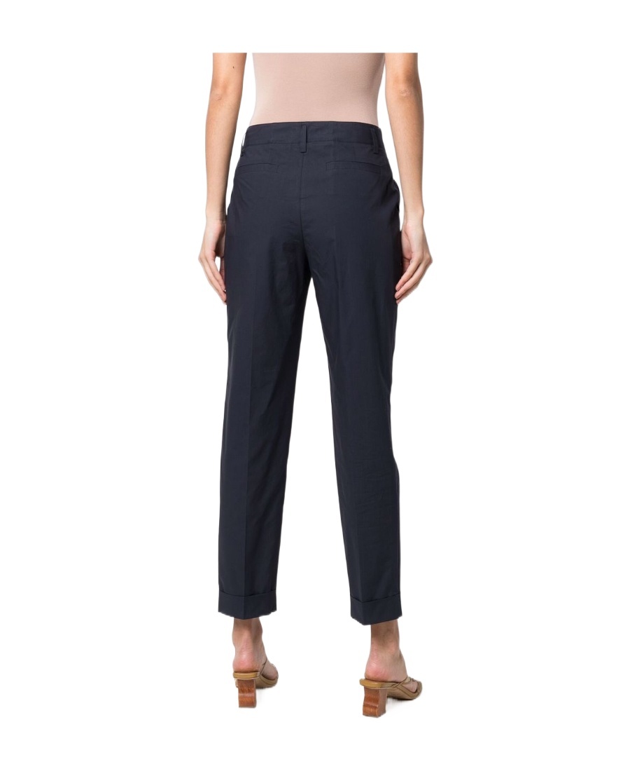 P.a.r.o.s.h Logo Casual Pants In Black