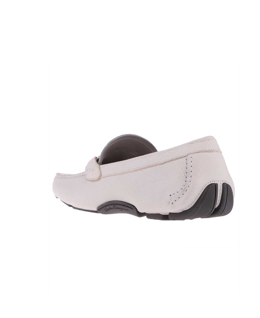 FERRAGAMO DRIVER GANCINI-ORNAMENT LOAFERS